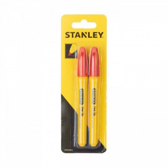 Набор маркеров красные Stanley Fine Tip 2шт. (STHT81389-0)
