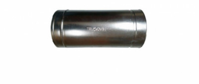 Труба димохідна двостінна Versia-Lux 130/200 мм 1 м н / н (0.5 мм)