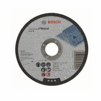 Диск отрезной по металлу Bosch 125x2.5x22 мм (2608603166)