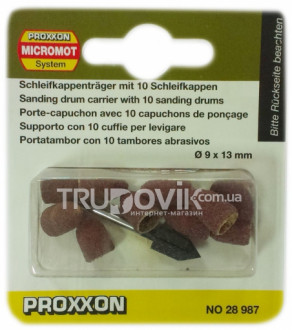 Насадки шлифовальные Proxxon 10 шт. (28987)