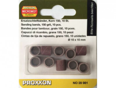 Цилиндры шлифовальные Proxxon 10 шт. (28981)