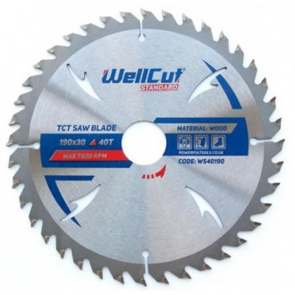 Пильний диск по дереву WellCut Standard 115 х 5.0 х 22.23 мм, 24 зуба(WS24115) 