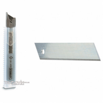 Лезвие для ножа сегментное Stanley 18 мм 10 шт. (0-11-301)
