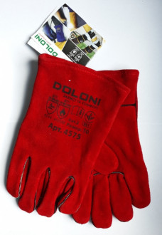 Перчатки сварщика короткие с подкладкой DOLONI 4575