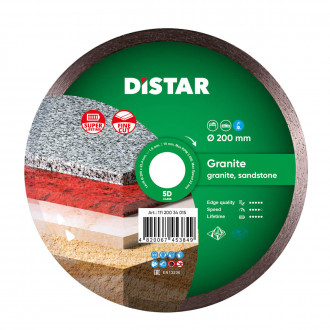Диск алмазный Distar 1A1R Granite 200x25.4 мм (111 200 34 015)