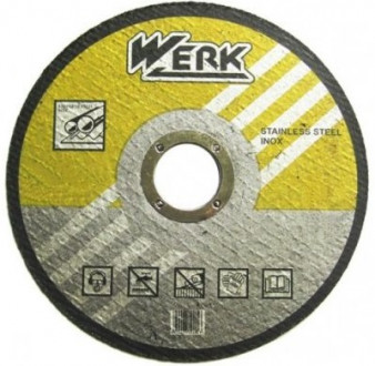 Диск отрезной по металлу Werk 180х2.0х22.2 мм (4131716)