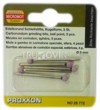 Насадки шліфувальні Proxxon к-кт 5 шт. (28772)