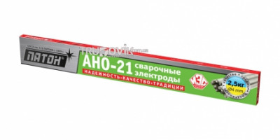 Електроди ПАТОН АНО-21 4 мм 2.5 кг