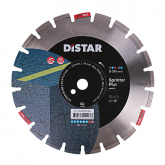 Диск алмазний Distar 1A1RSS / C1S-W Sprinter Plus 350x25.4 мм (124 850 87 024)