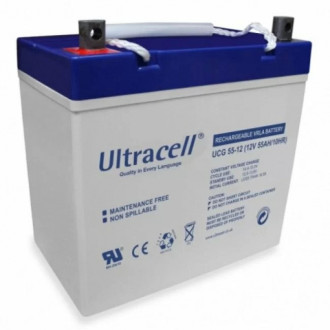 Акумуляторна батарея Ultracell UCG55-12 GEL 12V 55 Ah