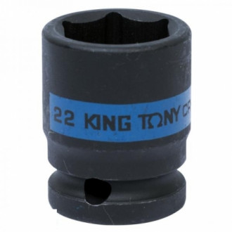 Головка торцевая 6-гранная KING TONY 22 мм (453522М)