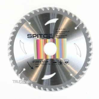 Пильный диск по алюминию 200x32 мм 48 зубов Spitce (22-947)