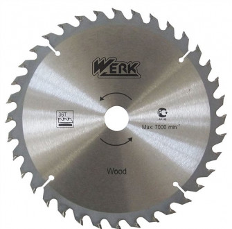 Пильний диск по дереву Werk 200х32 мм, 48 зубов (WE109117)