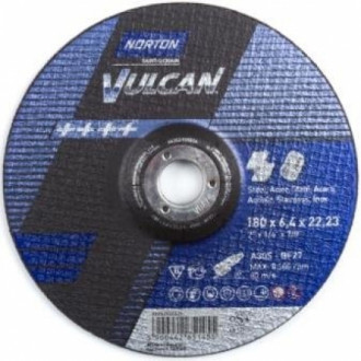 Зачисний диск NORTON VULKAN 180х6,4х22,23 (66252925526)