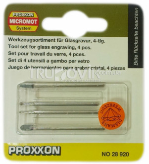 Набор для работ по стеклу Proxxon (28920)