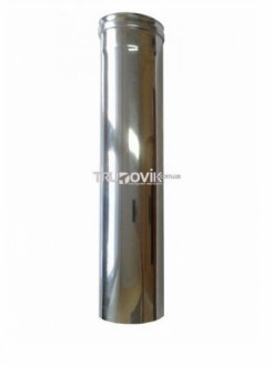 Труба дымоходная одностенная Versia-Lux 160x1000x0.8 мм