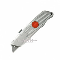 Нож с выдвижным лезвием Matrix 18 мм металлический корпус (78964)