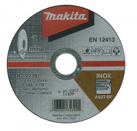 Диск відрізний по нержавіючій сталі Makita 125x1.0x22.0 мм (B-12239)