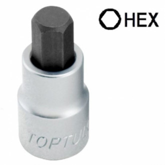 Головка торцевая 1/2" с насадкой HEX TOPTUL 10 мм (BCDA1610)