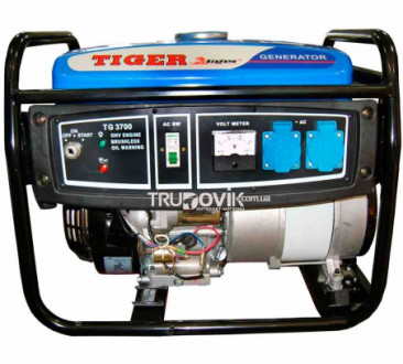 Бензиновий генератор Tiger TG 3700