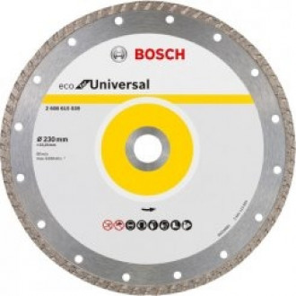 Диск відрізний алмазний Bosch 230х22,23 мм ECO Universal (2608615039)