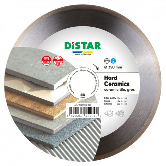 Диск алмазний Distar Hard Ceramics 1A1R 350x32 мм (11127048024)