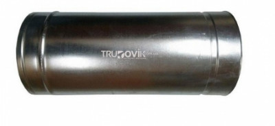 Труба дымоходная двустенная Versia-Lux 160/220 мм 1.0 м н/оц (1.0 мм)