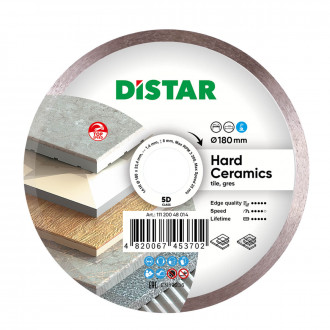 Диск алмазный Distar 1A1R Hard Ceramics 180x25.4 мм (111 200 48 014)