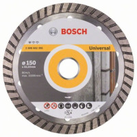 Диск отрезной алмазный Bosch 150х22,23 мм Standard for Universal Turbo (2608602395)
