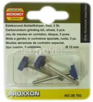 Насадки шліфувальні Proxxon к-кт 3 шт. (28783)