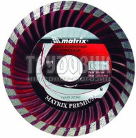 Диск відрізний алмазний Turbo Matrix Premium 125х22.2 мм (731799)