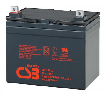 Акумуляторная батарея CSB GP12340, 12V 34Ah